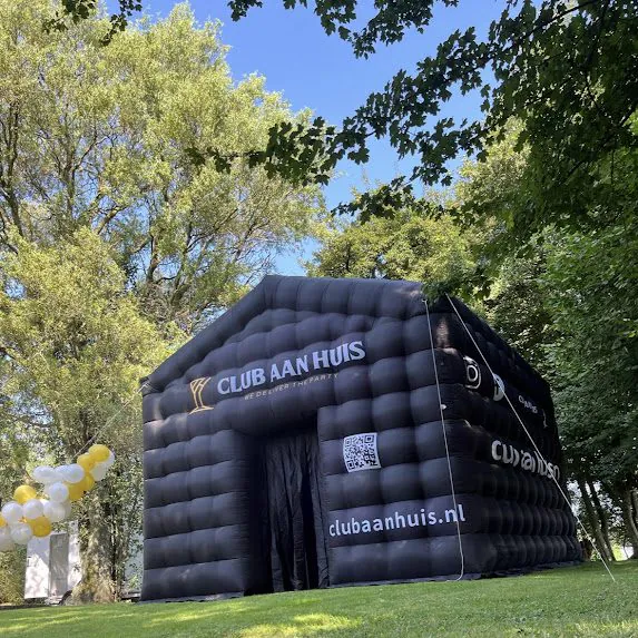 Discotent 4x4 m bij Club Aan Huis