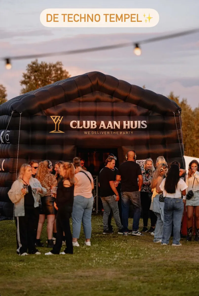Bedrijfsfeest bij Club Aan Huis